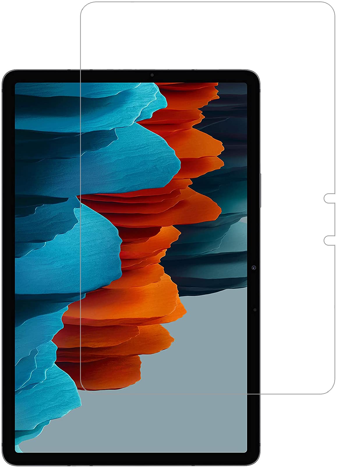 Tough Lee Tempered Glass Screen Guard Protector for Samsung Galaxy Tab S7 / S8 / S9 / S9 FE (11" inch) (Transparent) (with Easy Installation Kit) (Pack of 1) (B094H6823G) Amazon Price History, Amazon Price Tracker