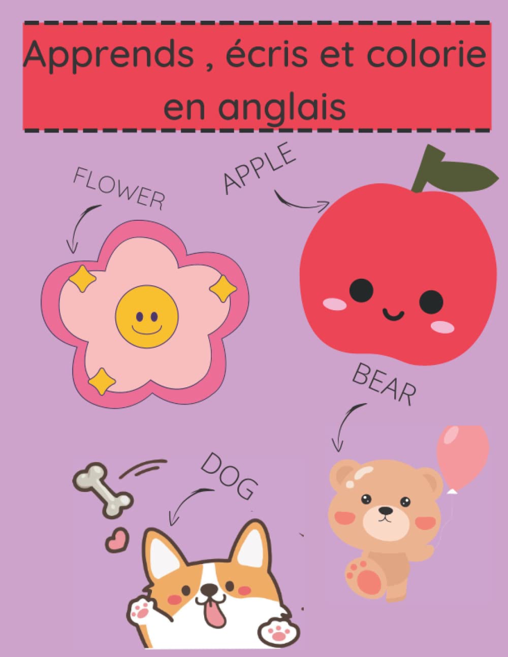 Apprends, écris et colorie en anglais PS-GS
