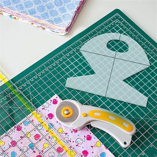 Règle de patchwork acrylique pour modèles de couture et bol - 3