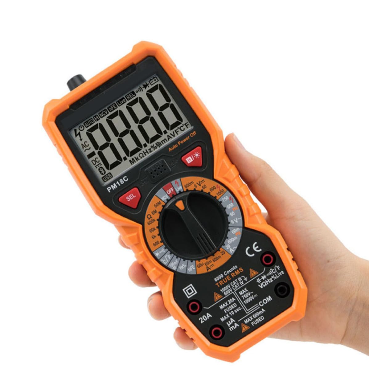 Digitales Multimeter Pm18c mit Hoher Genauigkeit und Backlight