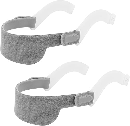 Casco con brazos compatible con DreamWear CPAP N30i P30i N30i P30i para máquina CPAP con diadema y brazos de silicona, paquete de 2