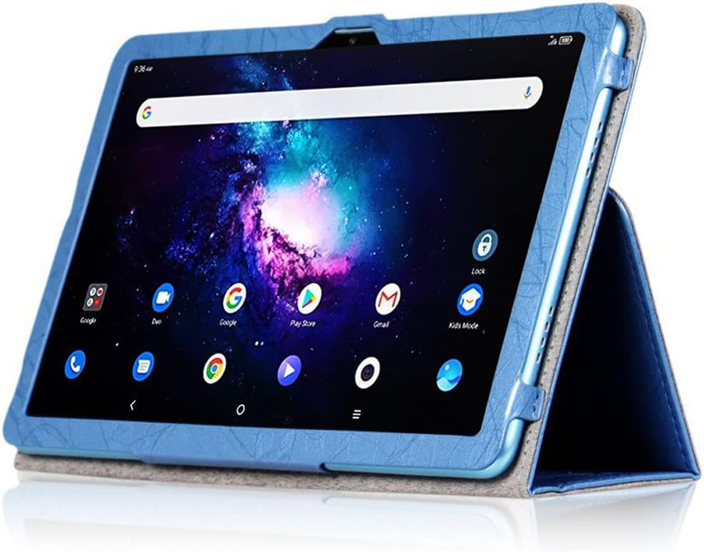 Compatible with Case for Teclast T40 Plus Tablet, Ultra Slim Lightweight TPU Leather case Magnetic Cover Case with Stand Tablet case Shockproof Rugged Armoured Case (Blue)