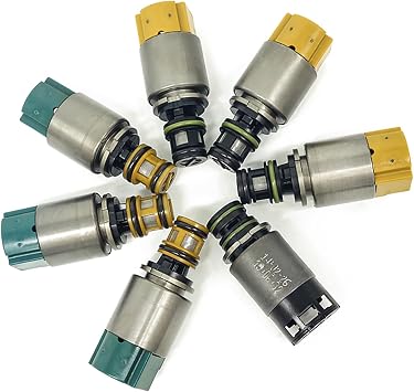 7PCS 6HP19 Transmission Solenoid Valves Kit ZF6HP19 Shift Control Gearbox Solenoid Valve Kit Compatibile with 2004-up BM,W