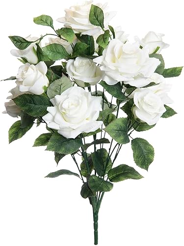 Miniatura 1 de Ashland Paquete de 12 rosa blanca