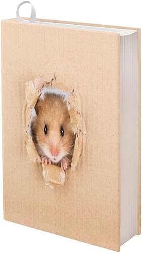 Belidome Fundas para libros de hámster, calcetines de libro de tapa blanda, para libros de texto de tapa dura, cuadernos de hasta 9 x 11 pulgadas,