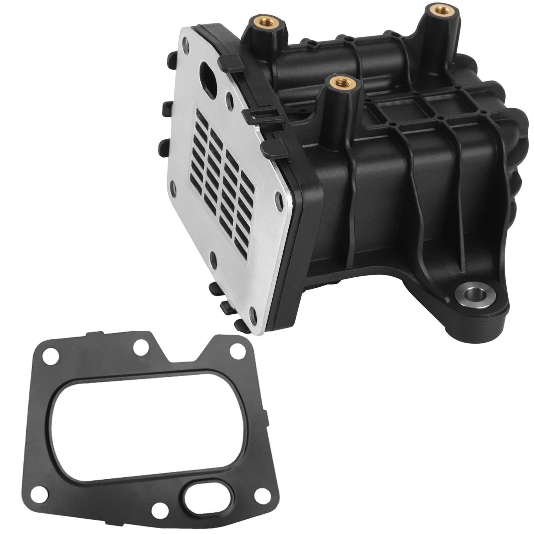 9678745680 Boîtier de refroidisseur EGR avec joint d'étanchéité 9807593080 | Remplacement pour Peugeot 308 3008 508 5008 Expert Boxer Citroën C4 II C5 III DS4 DS5 Ford Focus C-Max II Mondeo