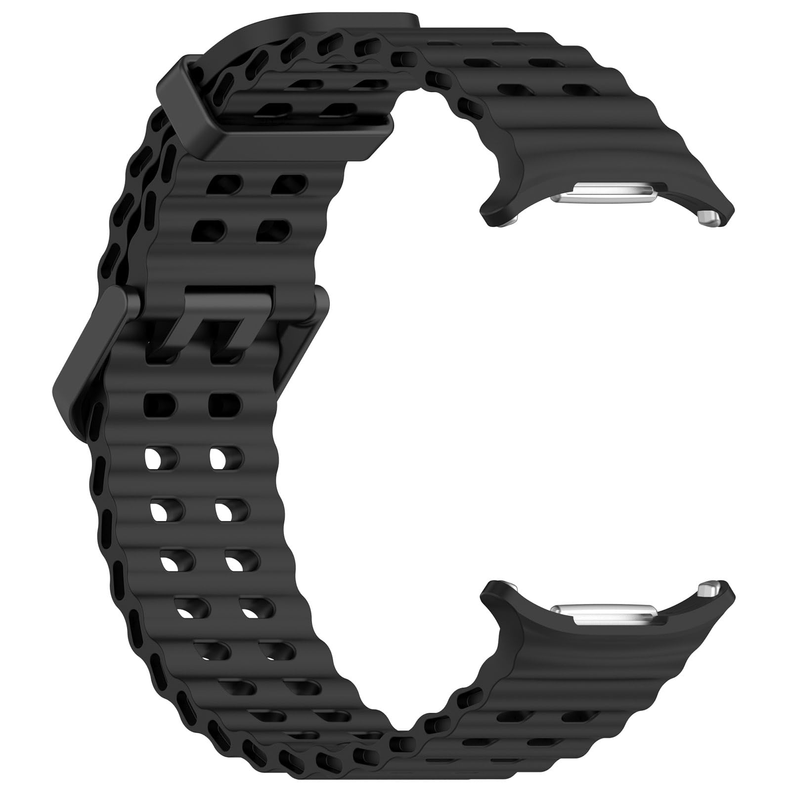 YODI watch strap band Compatible with Samsung Galaxy Watch 7 Ultra Band 47mm Smartwatch, Silicone Sport Strap Fit for Samsung Galaxy Watch Ultra Band For Men Women (Black) (B0DC6BC9M1) Amazon Price History, Amazon Price Tracker