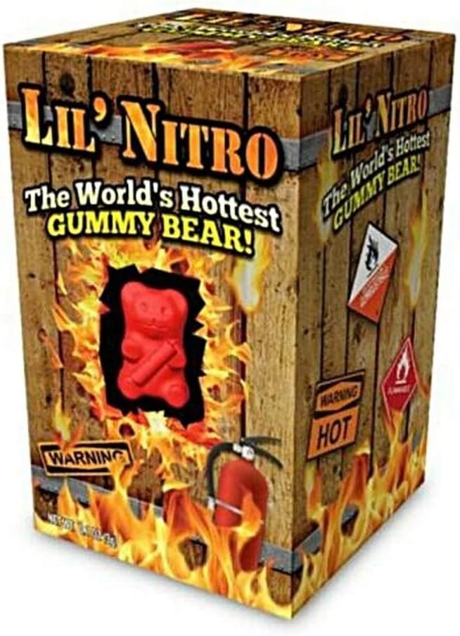 Lil' Nitro: The World's Hottest Gummy Bear : Grocery & Gourmet Food