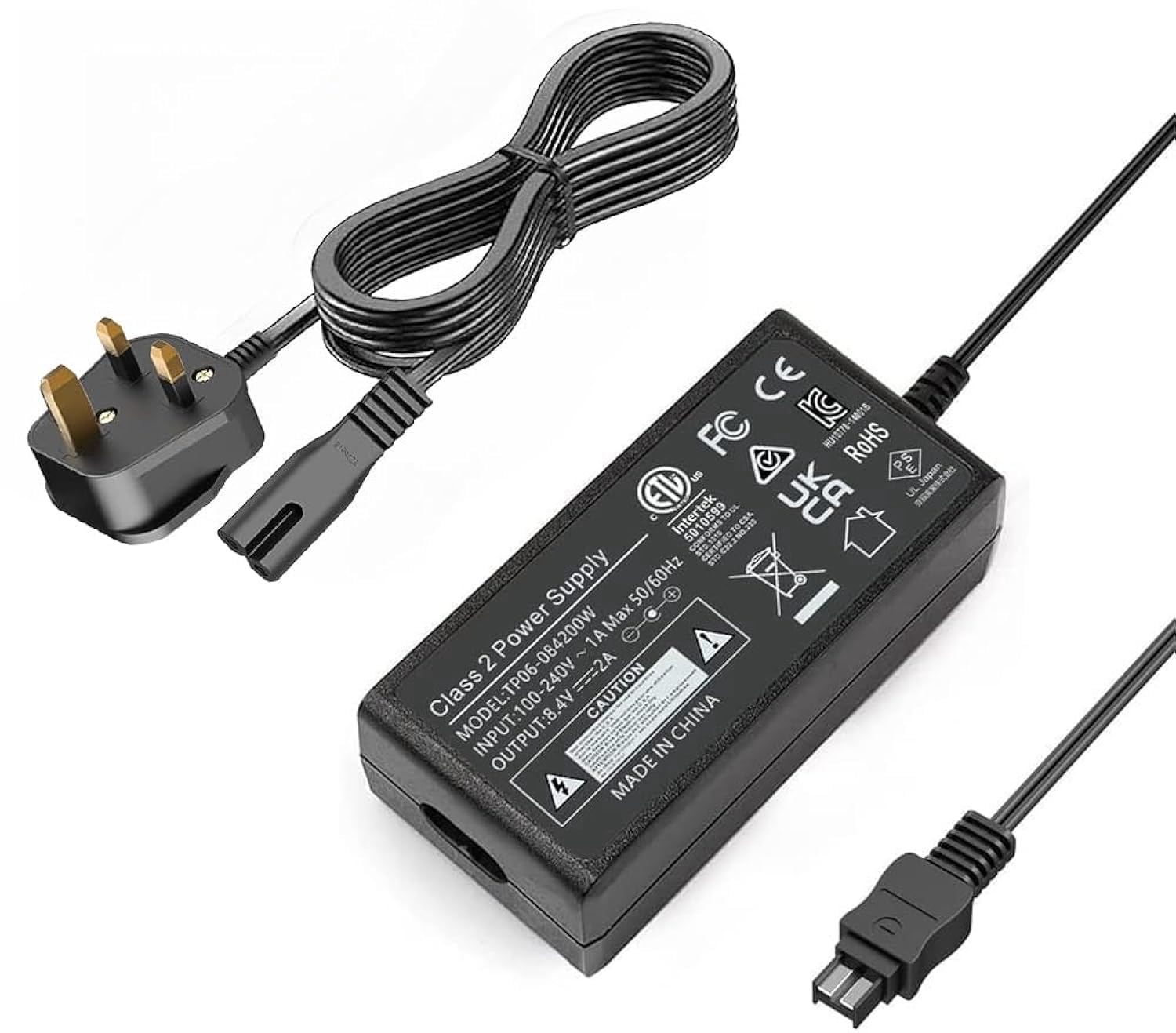 F1TP AC-L200 AC Adapter Power Supply Charger for Sony Handycam CCD-TRV108 TRV118 TRV128 TRV138 DSC-F717 DSC-F828 Cameras, Replaces AC-L10A L10B AC-L15A L15B AC-L100A L100B L100C
