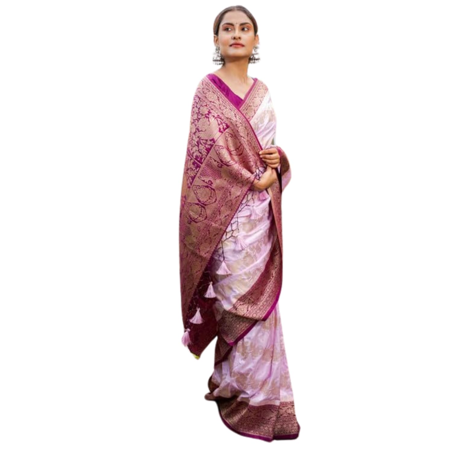 Women’s Silk Printed Saree...