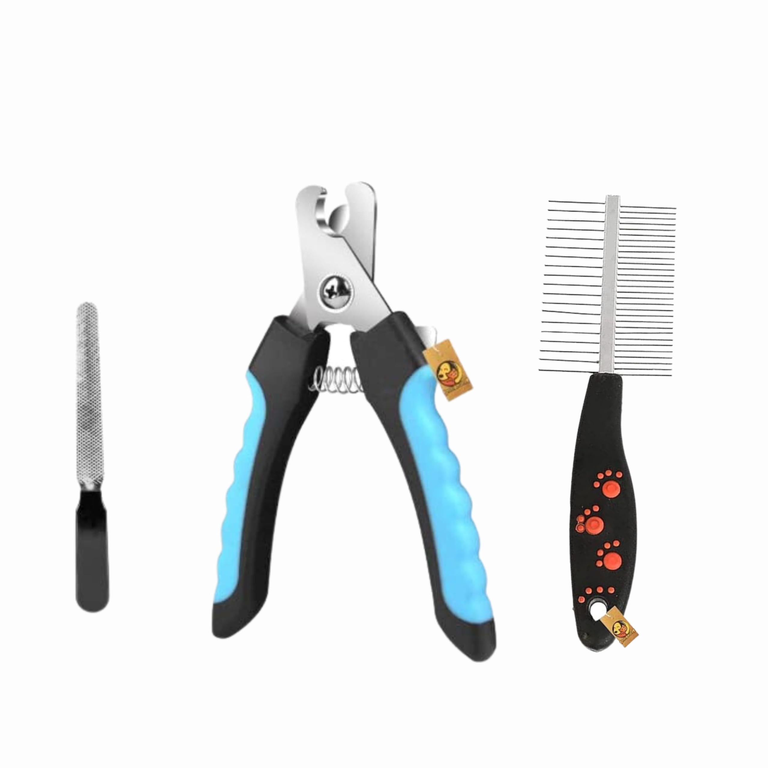Foodie Puppies Professional Pet Nail Clipper & Trimmer Set – Stainless Steel Blades For Dogs & Cats, With Safety Guard & Grip - View #5