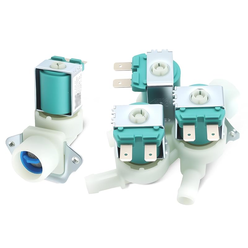 Nakkaa Kit com 2 Válvulas Solenoides de Entrada de Água para Lavadora 5220FR2075L e 5220FR2006H