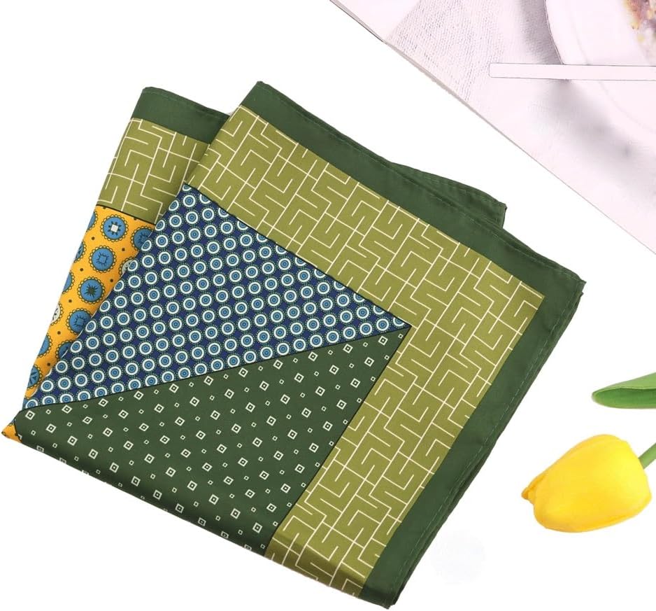 Suit Pocket Towel Polyester Square Party Dress Accessory Chest