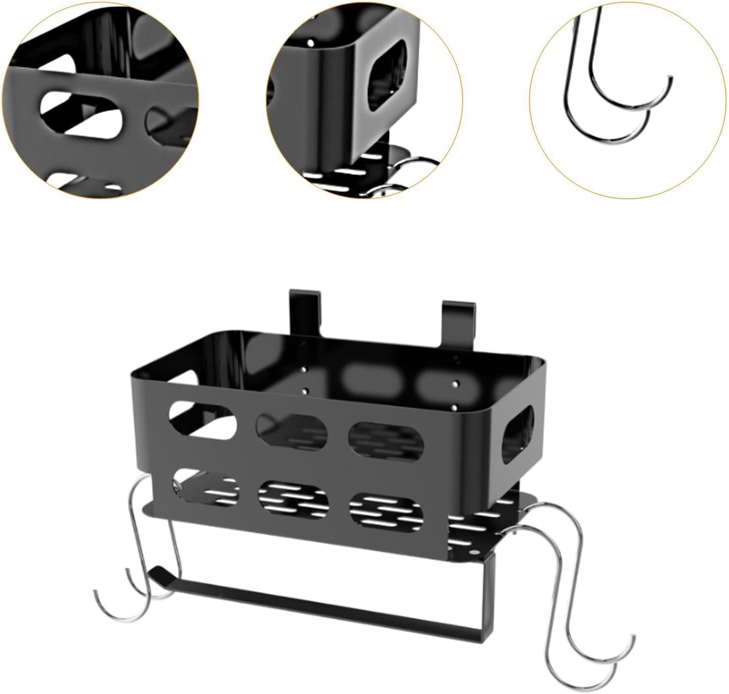 Shelf Sturdy BBQ Accessories Organizer BBQ Side Shelf Fishing