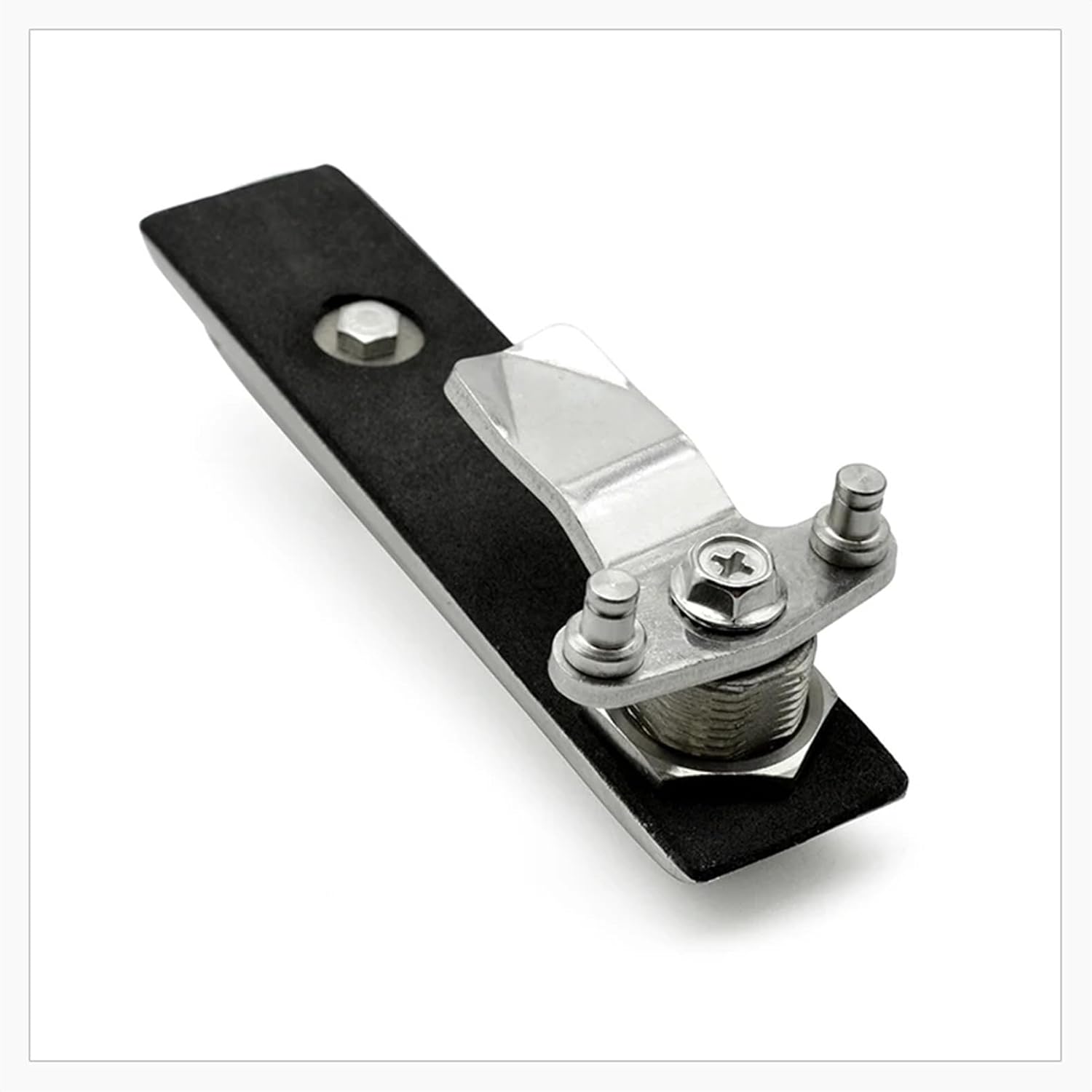 Lock Padlock Stainless Steel Flat Light Transmission Control Power Cinet Switch Box Equipment Industry Handle 1Pcs