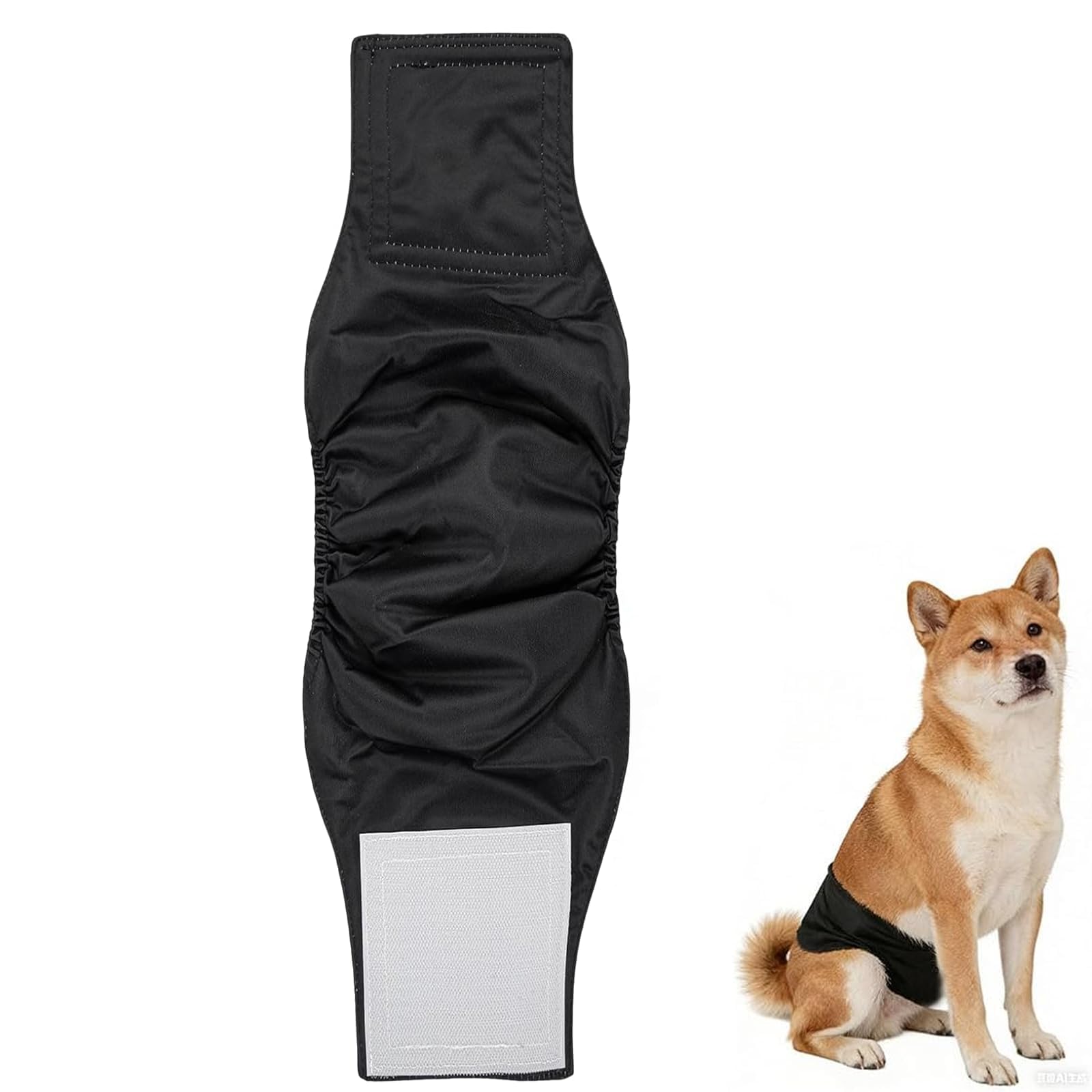 Male Dog Diaper, Reusable Diaper for Small Pets, House Training Puppies and Senior Pet Incontinence, M Size, Dog Accessories for Travel and Indoor Protection-picture-20