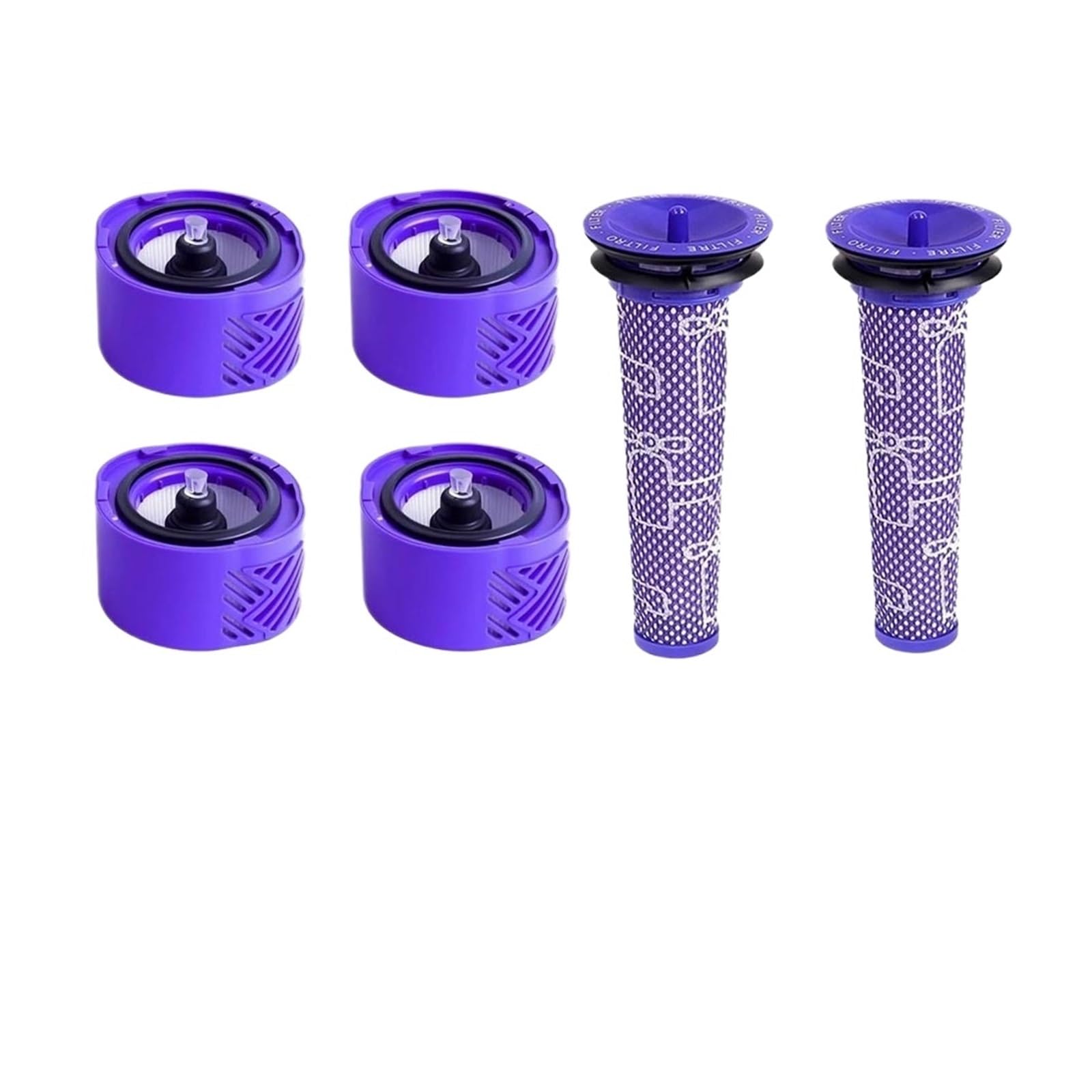 Filtros Hepa Post, compatibles con Dyson, V6 DC58 DC59 DC61 DC62 DC74, piezas de repuesto for aspiradora inalámbrica(3pcs)