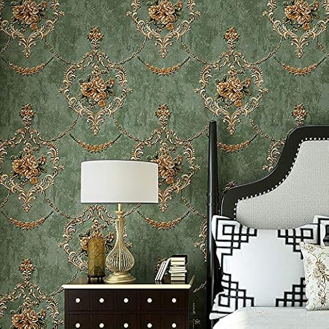 Blooming Wall Vintage Damasks Wallpaper Cover