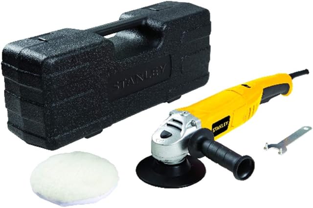 STANLEY Politriz e Lixadeira 5 1/4 Pol. (127mm) com Maleta 600W 3000RPM 220V STGP612K
