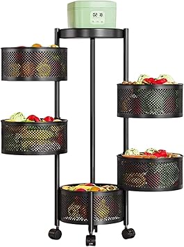 •Rotating Kitchen Baskets •Fruit and Vegetable Storage •Kitchen Organization •Rotating Storage Solutions •Kitchen Storage Baskets •Rotating Pantry Organizers