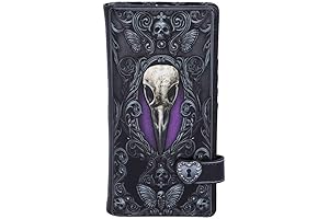 Nemesis Now Embossed Raven Gothic Wallet