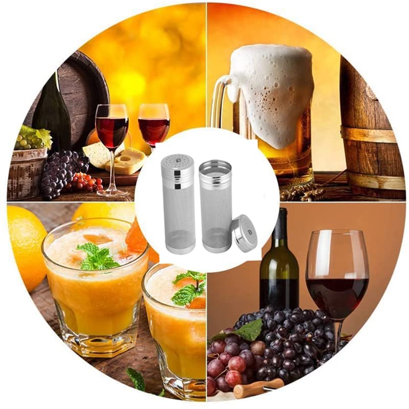 Filtre à Bière En Acier Inoxydable - Tamis 300 Microns - Pour Brassage Maison, Vin Ou Café - Compact Et Résistant Température