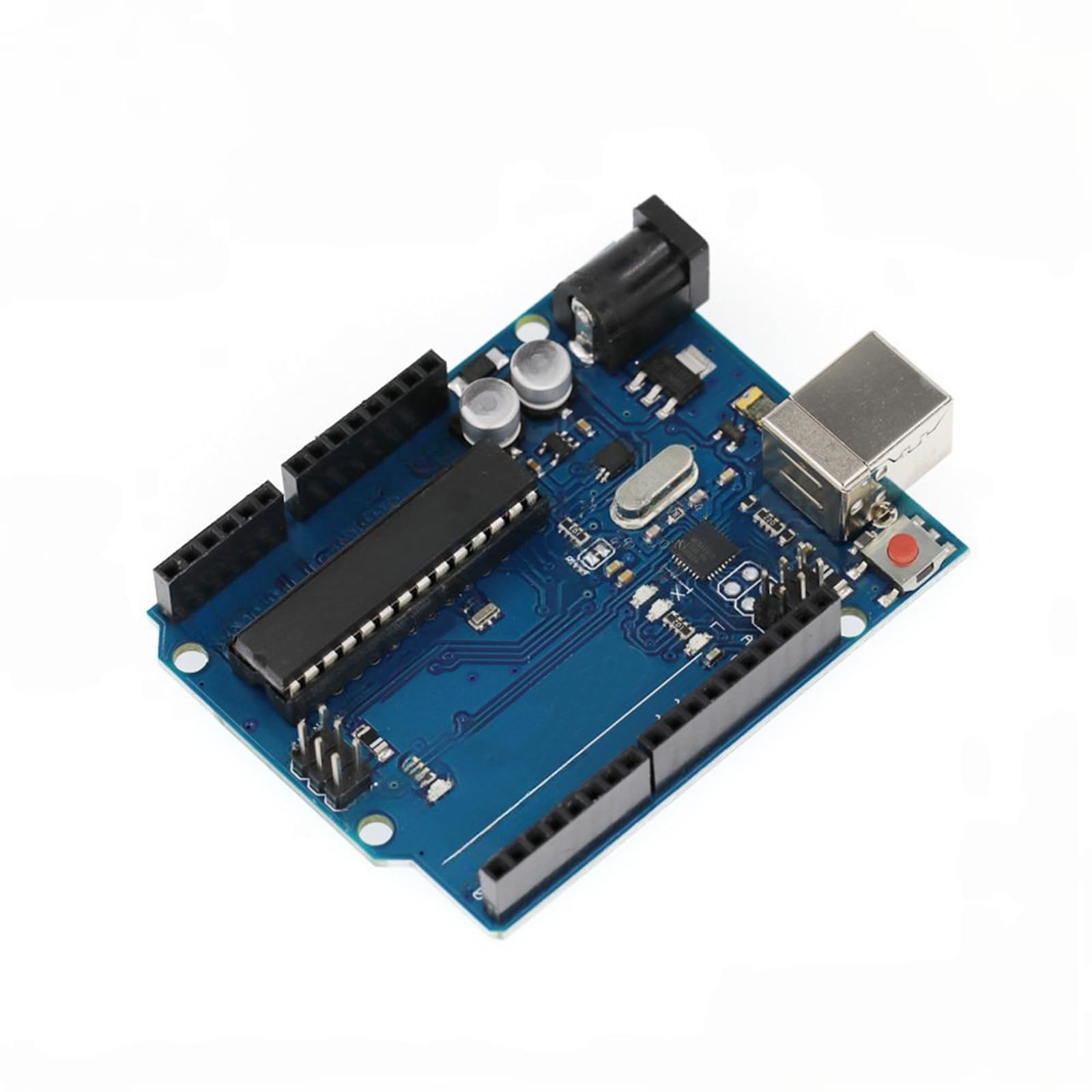 Carte UNO R3 (Giant, ATmega328P) – Fonctionne avec les kits Arduino UNO, avec câble USB, pour projets Arduino