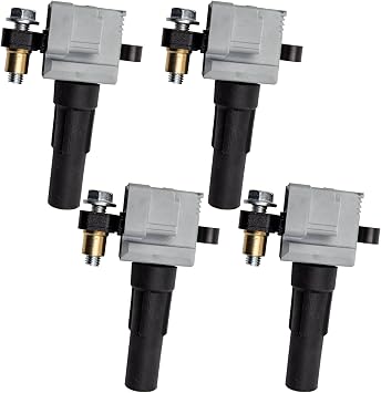 Ignition Coil Pack Set Of 4 Compatible With Subaru Baja Forester Impreza Legacy Outback WRX 2.5T H4 EJ25 Replacement For 22433-AA540 UF508 UF567
