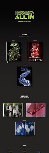 Miniatura 2 de P1Harmony HARMONY  ALL IN 6th Mini Album Random Version 1p Poster+96p Booklet+1p Stand PhotoCard+1ea Logo Tag+1ea Photo Stamp+1p Special