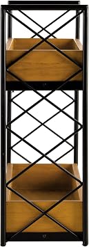 2 Tier Wooden Spice Rack for 28 Jars, Spice Shelf Organizer