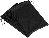 Vista 9 de PATIKIL Bolsa de gafas de esquí, funda de microfibra para gafas de nieve, funda de almacenamiento suave, bolsa con cordón