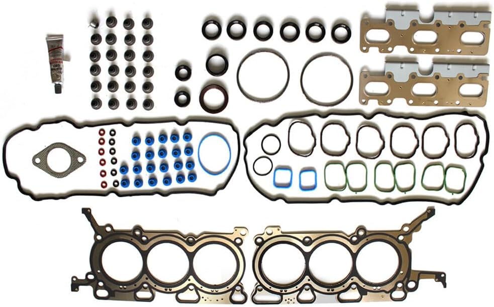 Cylinder Head Gasket Set Fit for Lincoln MKS 3.7L,for Mazda 6 3.7L Replace HS26543PT1,HS54991