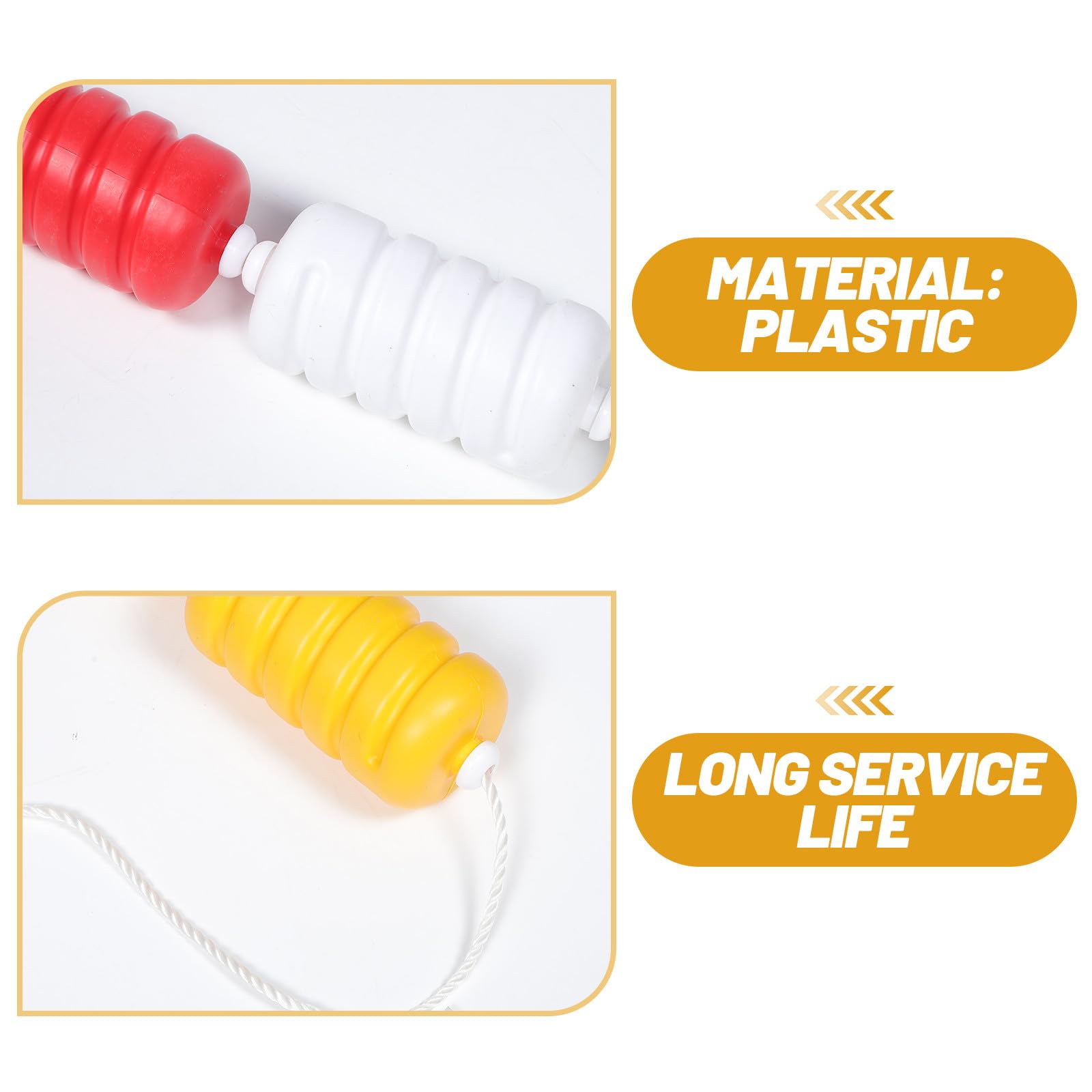 Artibetter Ligne de Bouée Piscine en Toute Sécurité avec Flotteur en Plastique Facile à Utiliser pour Séparer Zones de Baignade