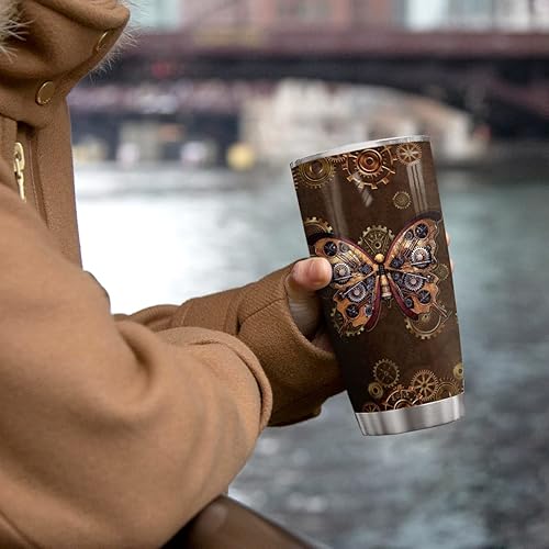 Vista 21 de Wassmin Vaso personalizado de caballo con tapa, 20 onzas, 30 onzas, joyería, caballos, acero inoxidable, doble pared, aislamiento al vacío, vasos