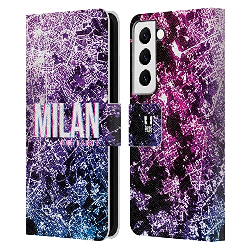 Samsung Galaxy S22 5G étui portefeuille cuir Milan protection