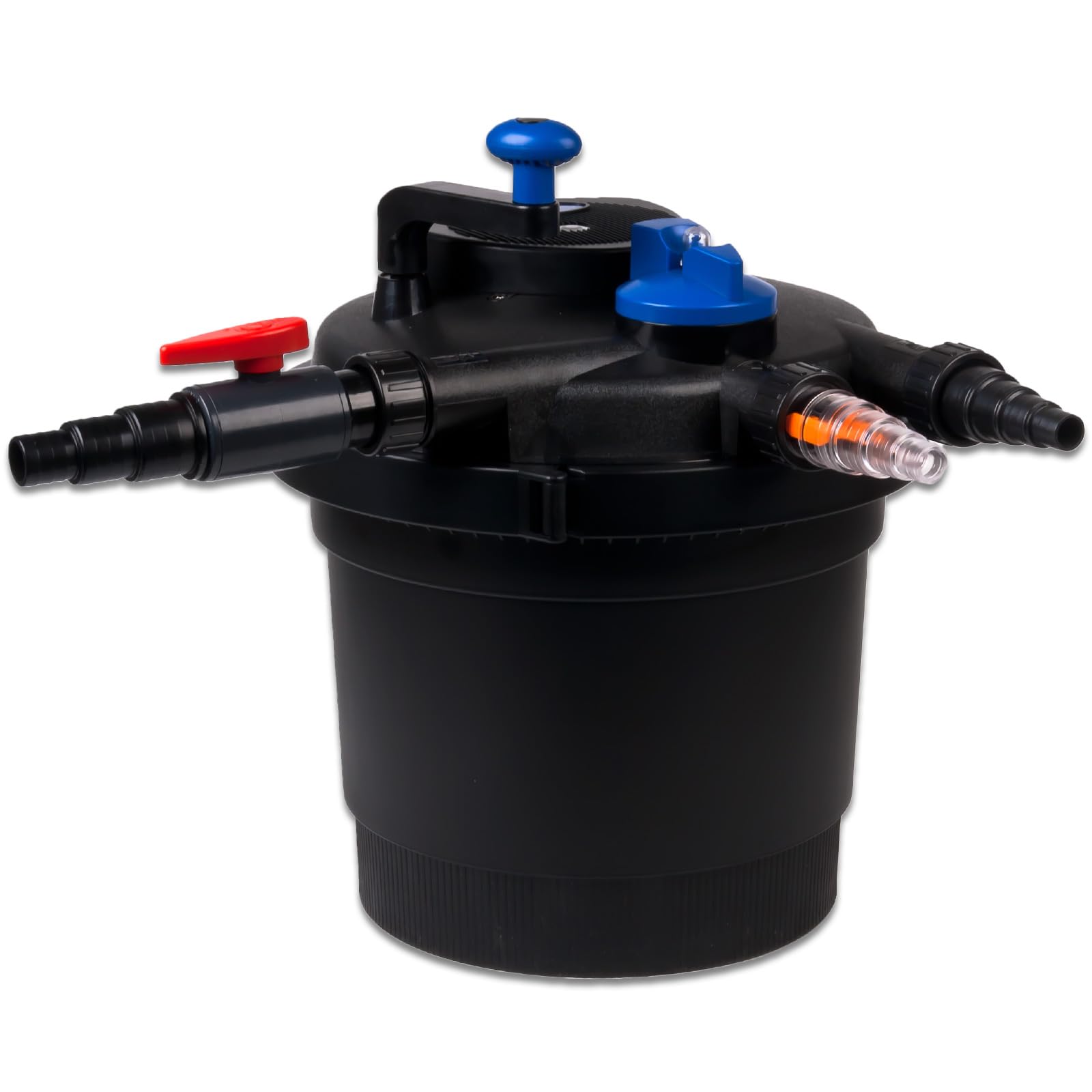 Wagner Green Teichfilter-Set GPF 5000 | Druckfilter Komplettset mit Pumpe 22 Watt, UVC Teichklärer Lampe und Teichschlauch