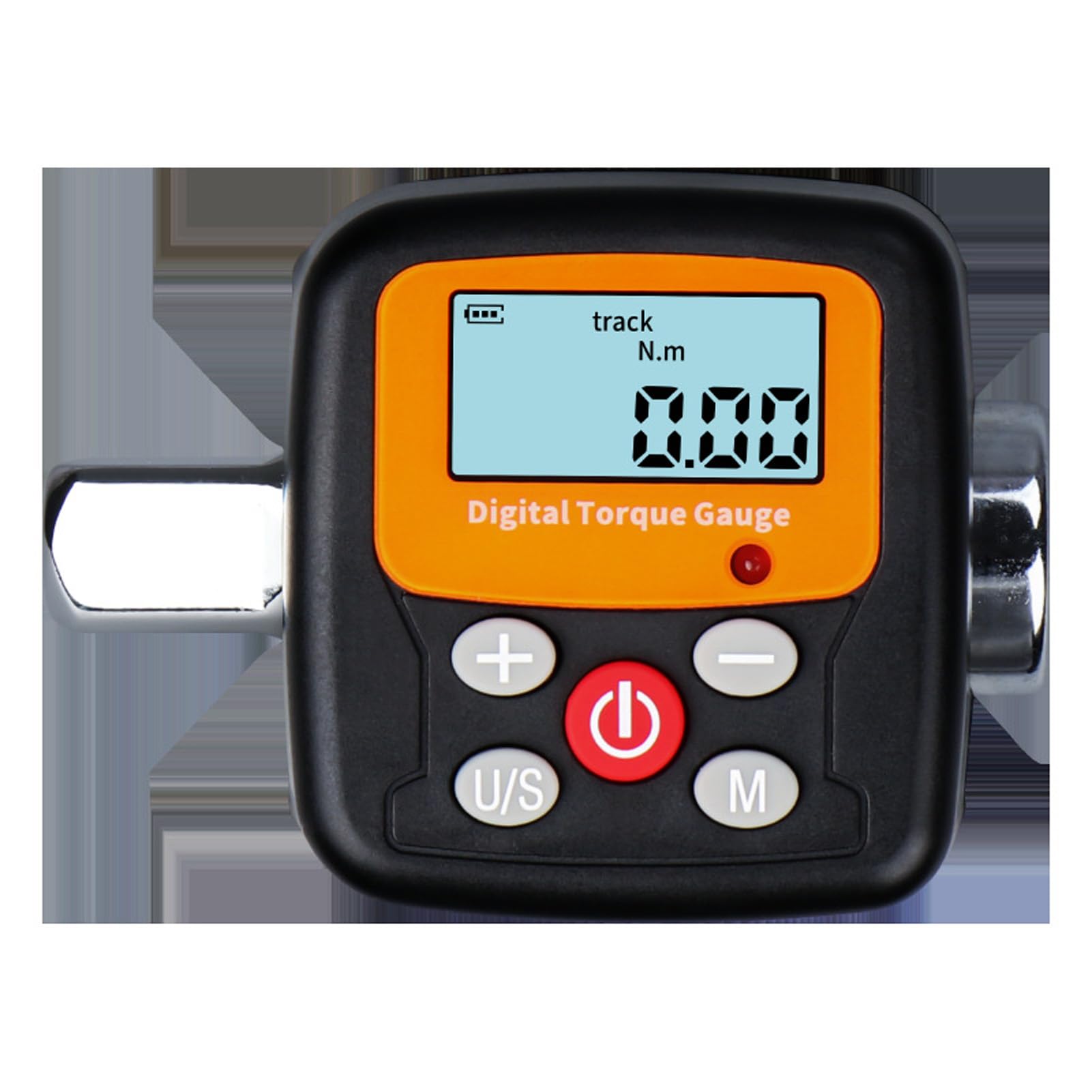 Digitaler Drehmomentadapter, Hochpräziser 1/2 Anschluss, 6 Bis 200 N.M Torsionsadapter mit Lichttonalarm, Digitaler Drehmomentschlüssel