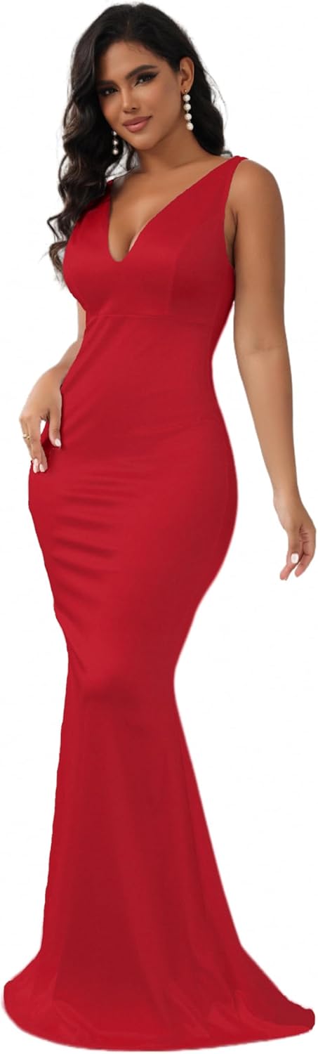 Women's Fashion Ruched Bodycon Dress Sleeveless Sexy One Shoulder Wrap Satin Belted Cocktail Dresses - Image 4