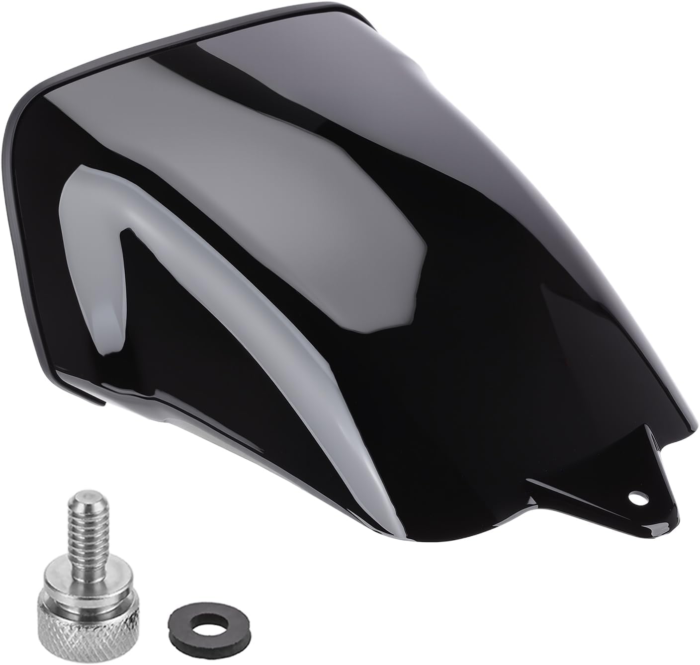 Rear Seat Cowls Cover for Harley Touring CVO Road Glide ST FLTRXSTSE/CVO Street Glide FLHXSE 2024 2025, Passenger Pillion Solo Seat Cowl ABS Plastic (Gloss Black)