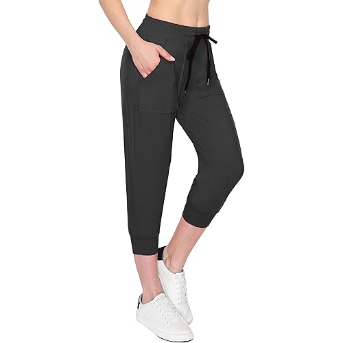 ALWAYS Women's Casual Jogger Pants - Buttery Super Soft Stretch Comfy Athletic Sweatpants with Pockets