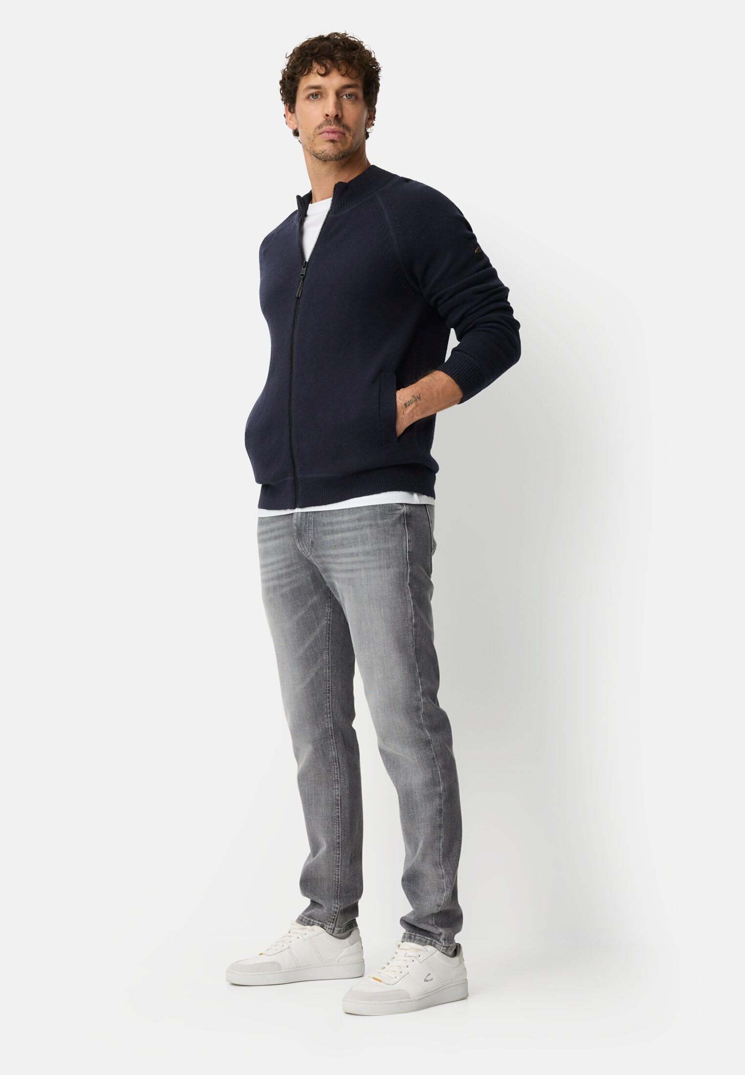 Camel Active Herren 409501-7k55 Strickjacke (1er Pack)