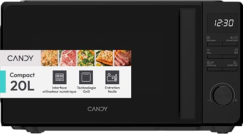 WAVE 500 Gril Micro-ondes 20 Litre Digital Candy