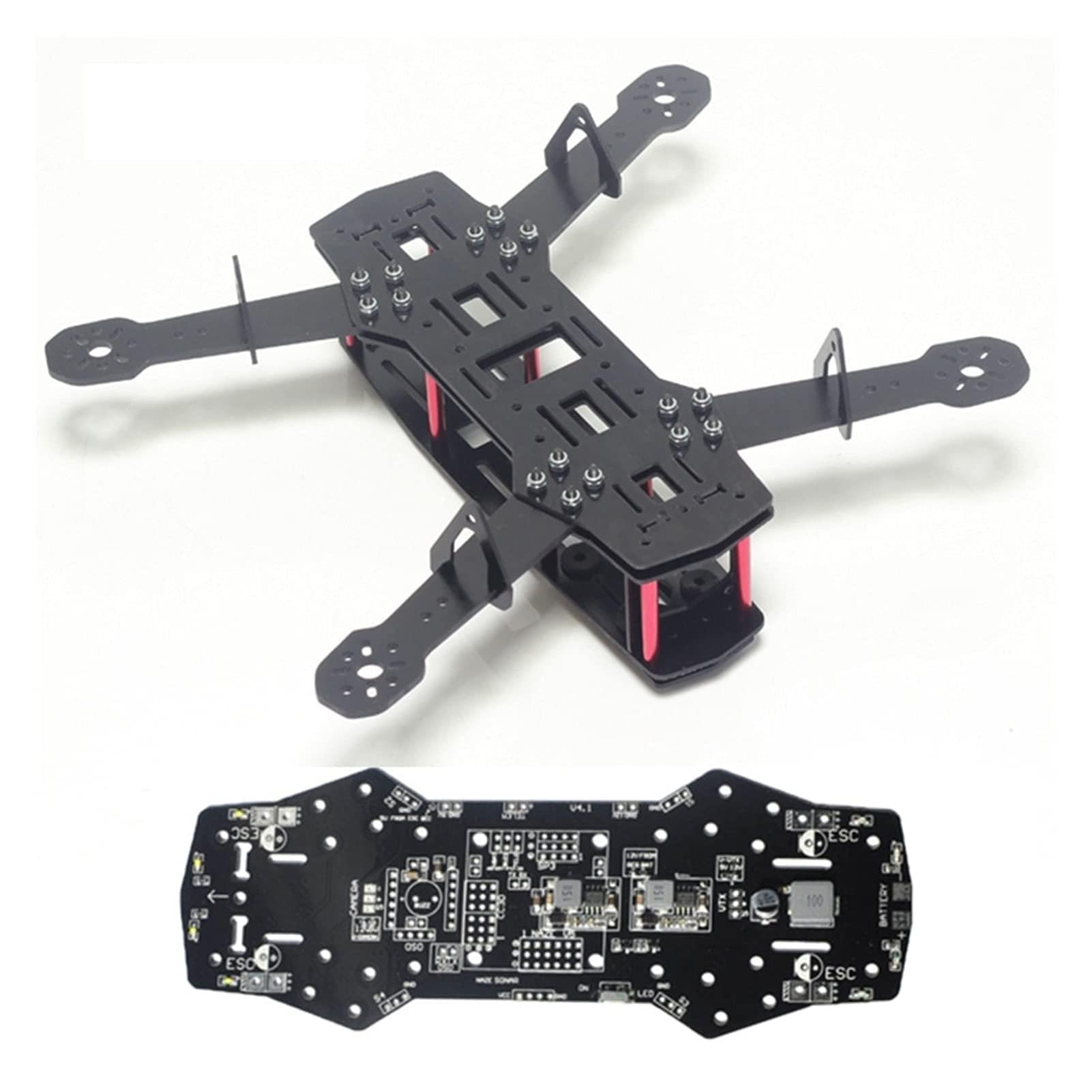 Drone en carbone pur à quatre cadres, pour MINI, 250 FPV UAV