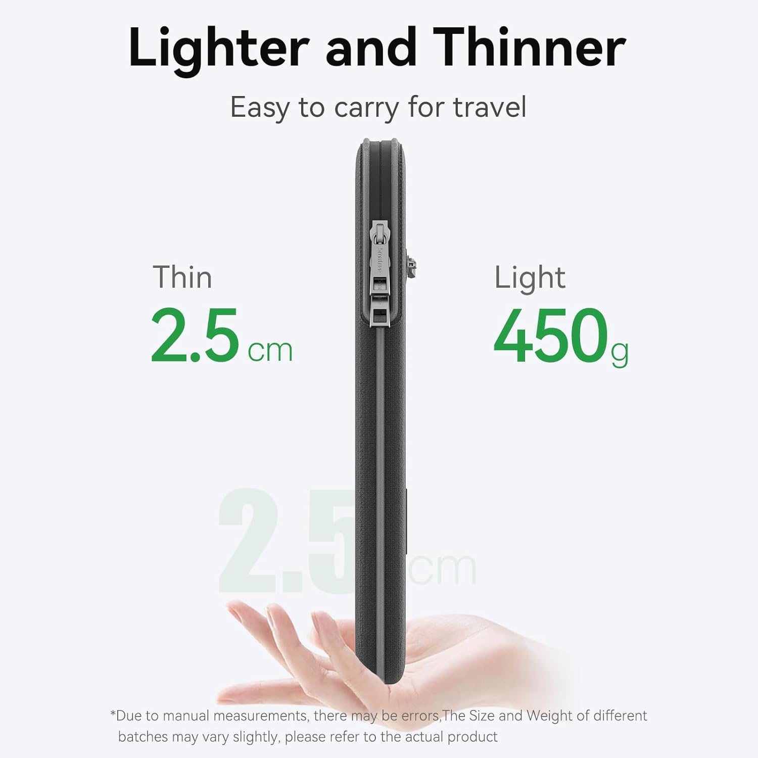 Smatree SlimPro Laptop Sleeve Case for 16 inch Lenovo ThinkPad E16 Gen 2/1, Lenovo Laptop Case with Swift-Access Accessory Pocket, Patented Super-Corner Design (S619) - Image 6