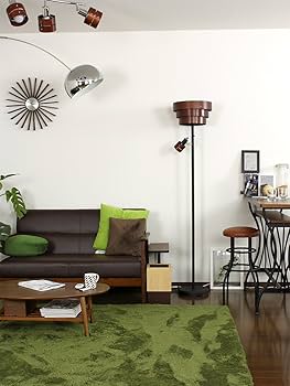 美品！レダ アッパー BBF-002 [ナチュラル・ホワイト Amazon | ボーベル(BeauBelle) フロアライト 2灯 レダアッパー