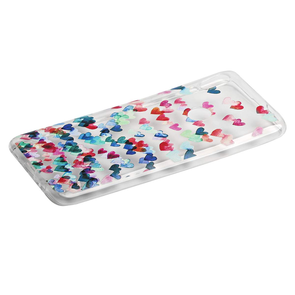 Generico Cover per Huawei P Smart 2019, Trasparente