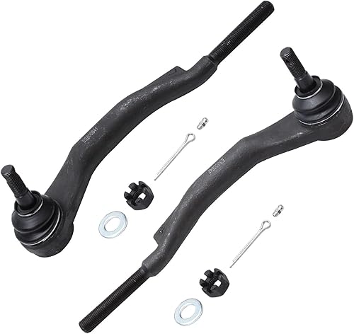 Miniatura 891 de Detroit Axle - Kit de brazos de control de extremo delantero RWD para Dodge Ram 03-06 2500 3500, 2 brazos de control superior con rótula 2 varillas