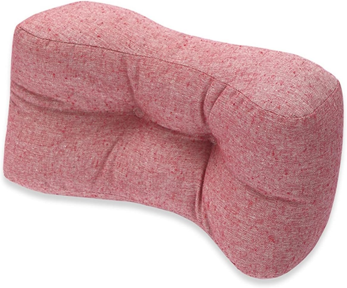 Lumbar Support Pillow for Pregnant Women Cotton Filling Office Chair Cushion High Resilience Back Cushion Waist Protect Cushions(C)