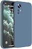 Funda de TPU de silicona compatible con Xiaomi MI 12 / Xiaomi MI 12X (6.28"), cubierta con funda de transporte - Gris lavanda 1