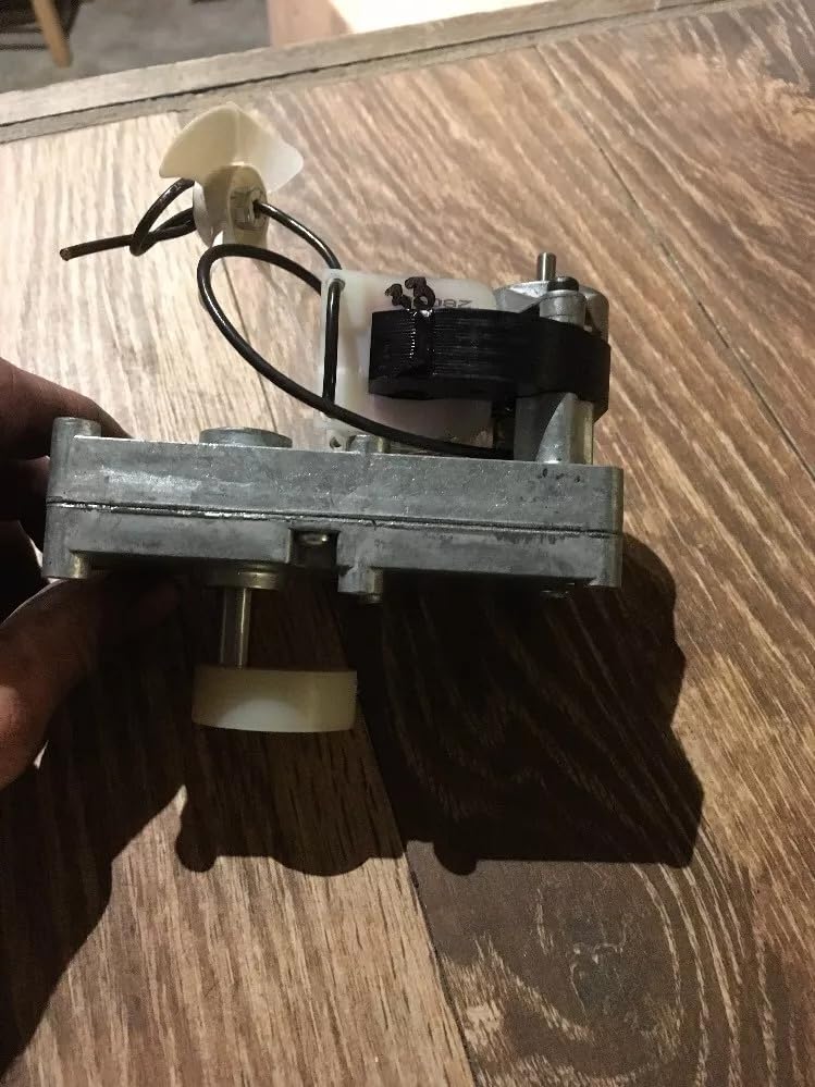 Coal Stove Gear Motor MK-Large w/Fan & Nylon CAM,Replacement for Keystoker OEM